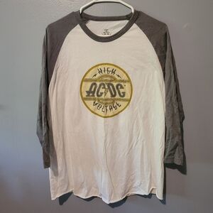 AC/DC High Voltage Raglan Tee